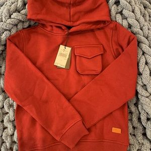 7 For All Mankind Merlot Hoodie - NWT - Size 7